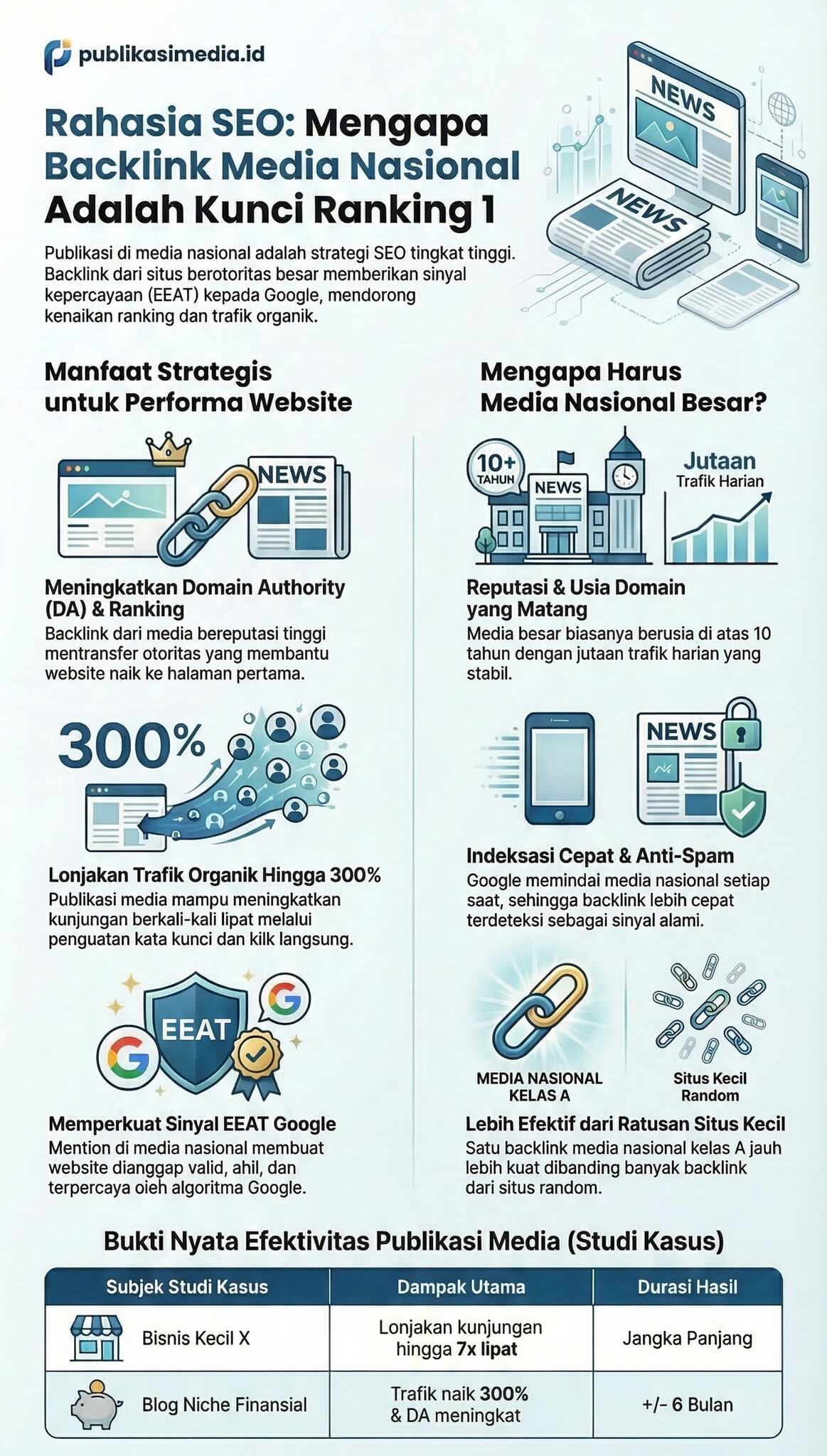 Publikasi Media Efektif untuk SEO